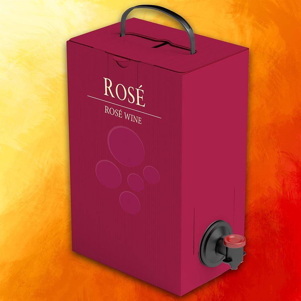 Minervois Wine Box Rose Shop