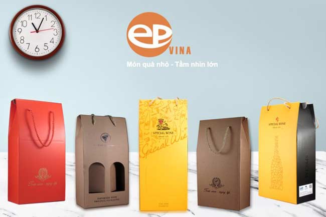 Epvina luôn là công ty in túi giấy đựng rượu hàng đầu
