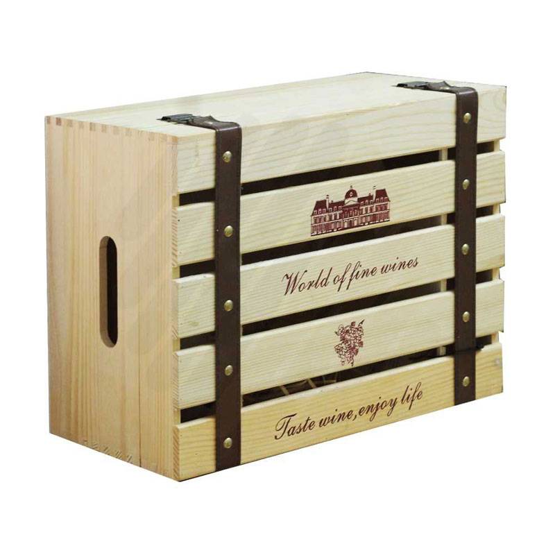  Hộp gỗ khá phổ biến khi dùng đựng rượu vang