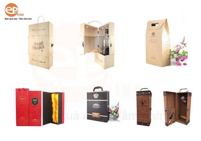 Hộp quà đựng rượu vang Hộp quà đựng rượu vang