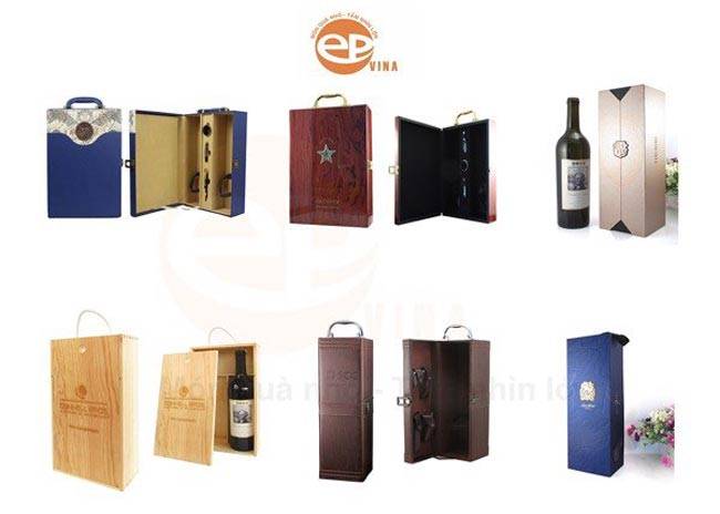 Hộp quà rượu vang cao cấp Hộp quà rượu vang cao cấp
