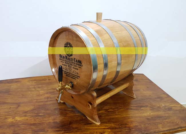  Bom rượu gỗ sồi 100 lít