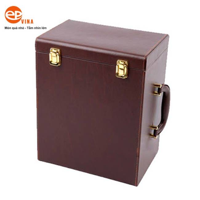 Hộp da 6 đựng rượu vang