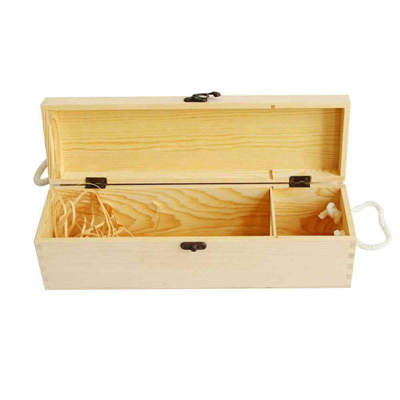 Hộp rượu gỗ không họa tiết đơn giản nhưng vẫn thanh lịch Hộp rượu gỗ không họa tiết đơn giản nhưng vẫn thanh lịch