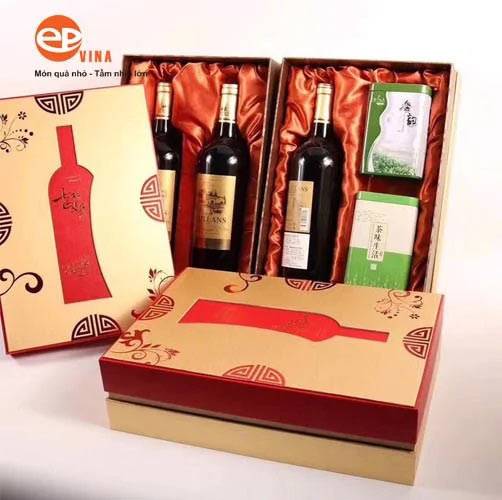 Mua hộp quà rượu vang tại Công ty quà tặng EPVINA