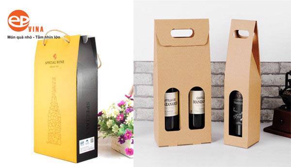 Túi rượu vang giấy Túi rượu vang giấy