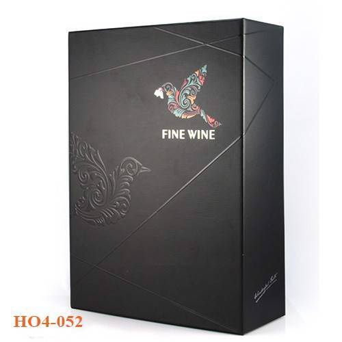Hộp rượu đôi bằng giấy-052 Hộp rượu đôi bằng giấy-052