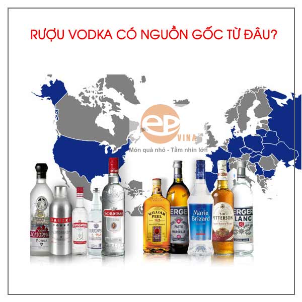 Nguồn gốc rượu Vodka