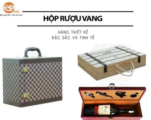 Mẫu IBC hộp rượu vang